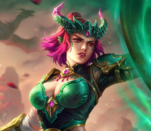 Jade Dragons Bellona - Smite 2